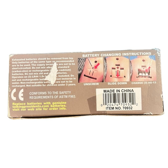 Vintage "Rummy" Donald Rumsfeld Doll NIB - Picture 7 of 7